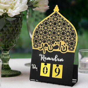 Ramadan Calendar Countdown Metal Ramadan Advent Calendar Eid Decoration / NEW